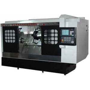 雙主軸60°車(chē)銑復(fù)合機(jī)床（帶Y軸動(dòng)力刀塔)